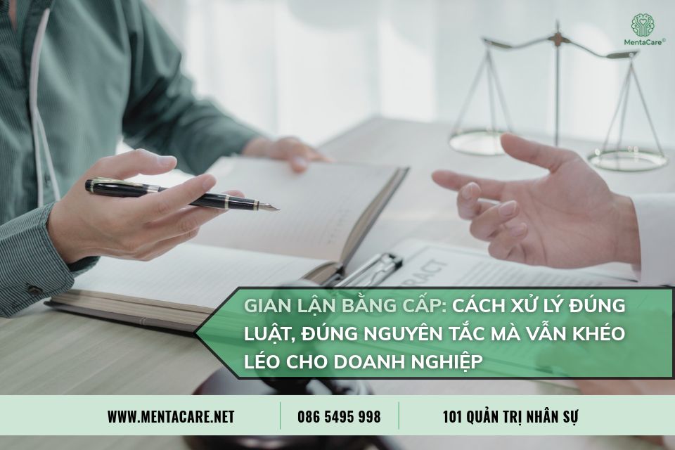 Gian Lận Bằng Cấp: Cách Xử Lý Đúng Luật, Đúng Nguyên Tắc Mà Vẫn Khéo Léo Cho Doanh Nghiệp
